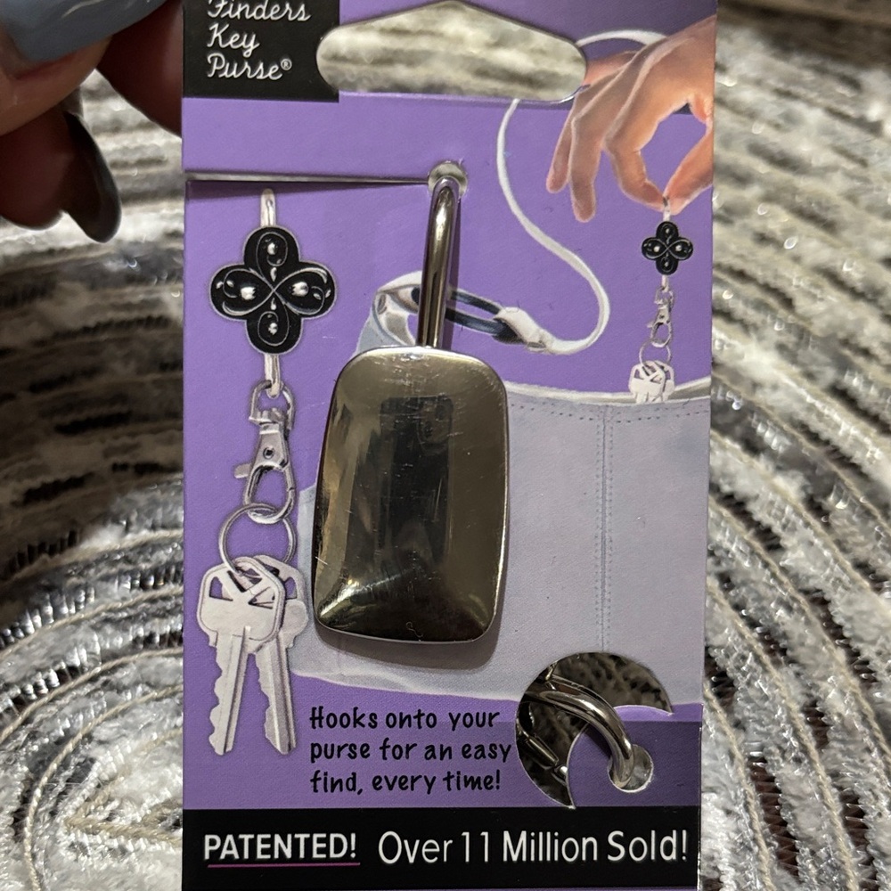 Silver Key Holder